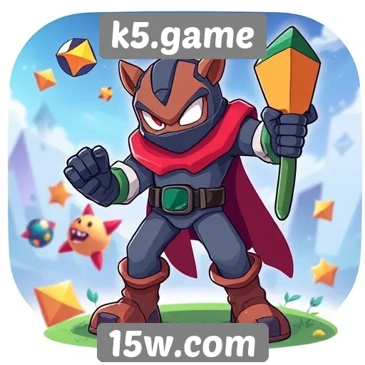 Exploração das funcionalidades do site k5.game